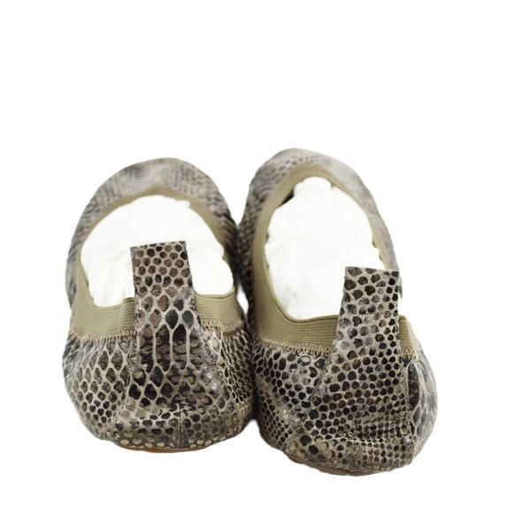 Yosi Samra Foldable Leather Ballet Flats #205-72 - Picture 4 of 5